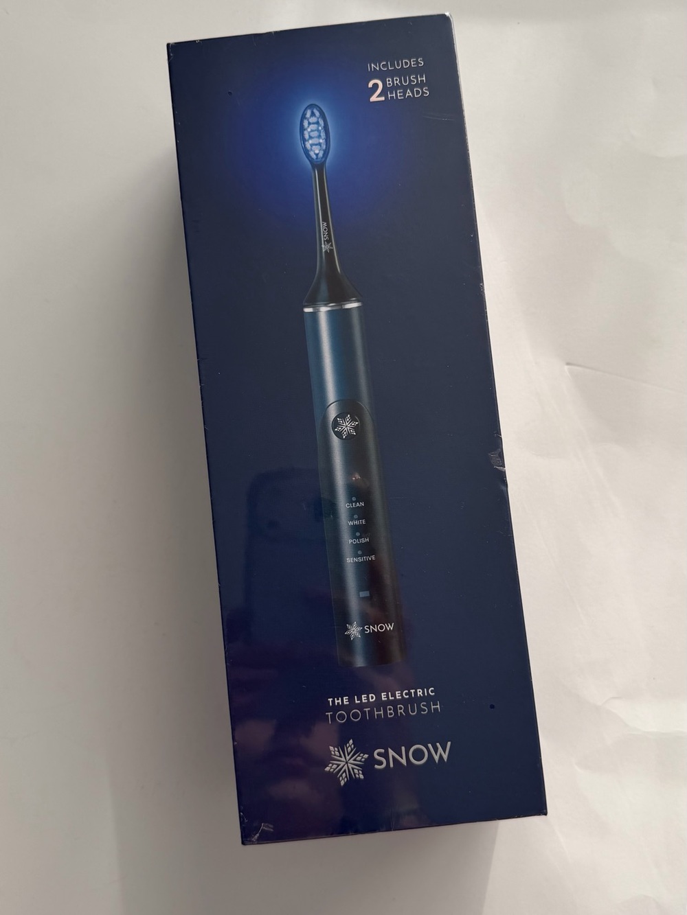 SNOW LED Electric Toothbrush - Navy Blue